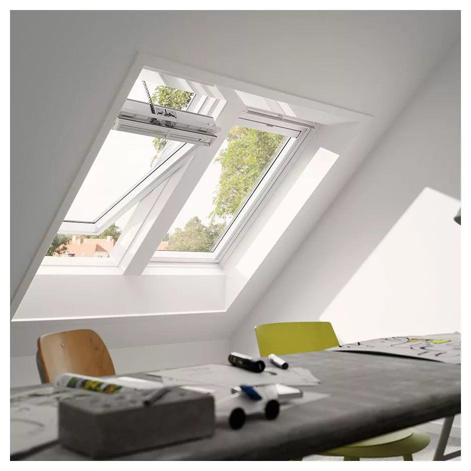 VELUX INTEGRA Solar-Dreh-Dachfenster GGL 208430 CK04 - 55x98cm 