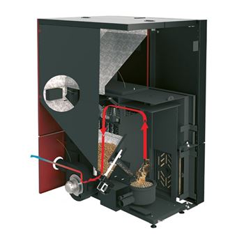 Chaudière Granulés Avec Silo Grande Sannover 28 kW