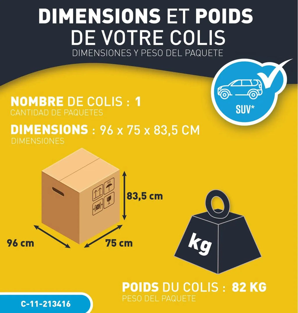 Bestway Spa gonflable carré Maldives Hydrojet Pro 4 - 6 personnes