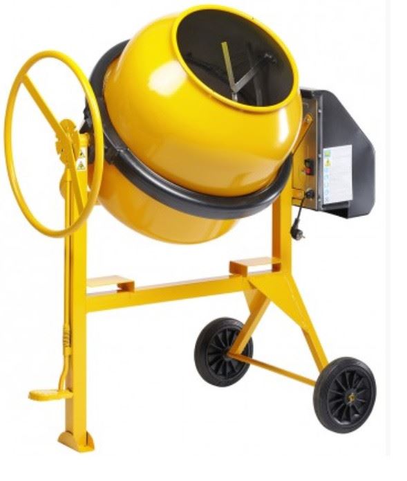 Bétonnière électrique HAEMMERLIN BT PRO 170 - 160L - Monophasé