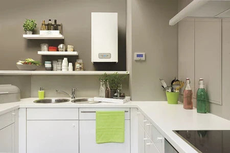 Inoa Green Chaffoteaux 25 kW Gas-Brennwertkessel komplett mit Thermostat 