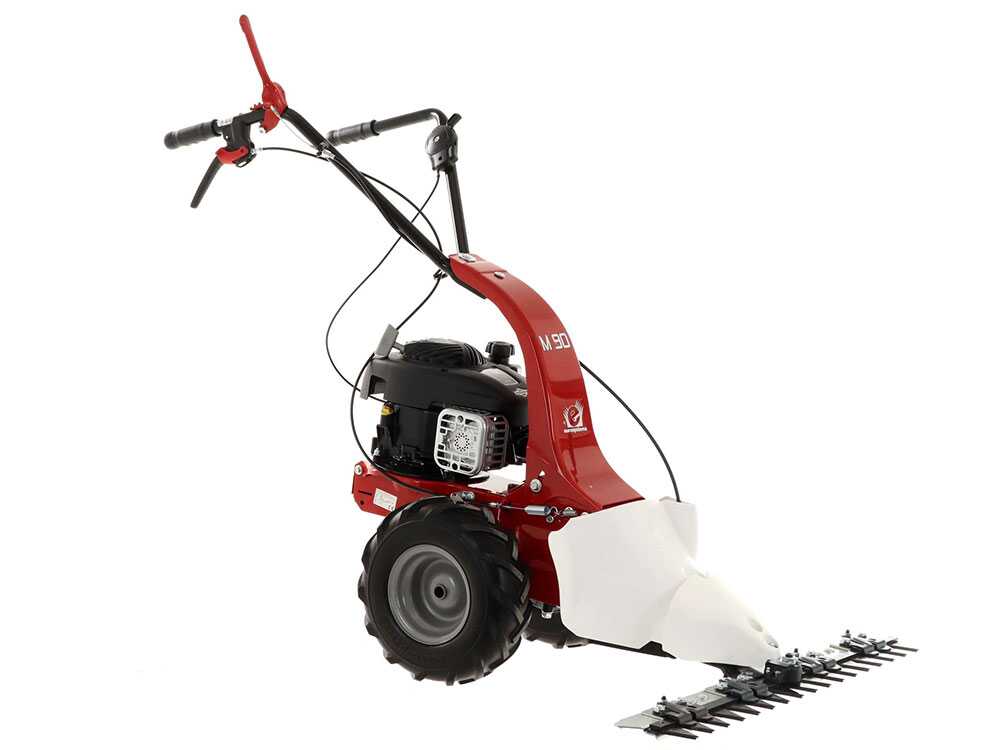 Motofaucheuse tractée thermique Eurosystems M90 moteur essence B&S 450 E