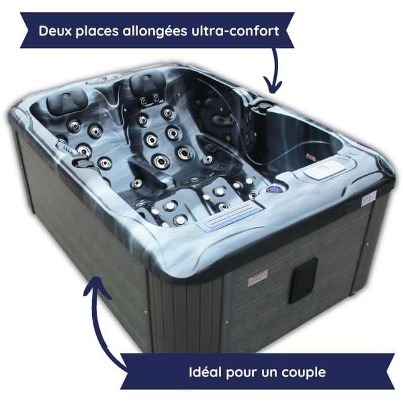 Spa Palawan – 2 Personnes - 49 jets - 3 pompes