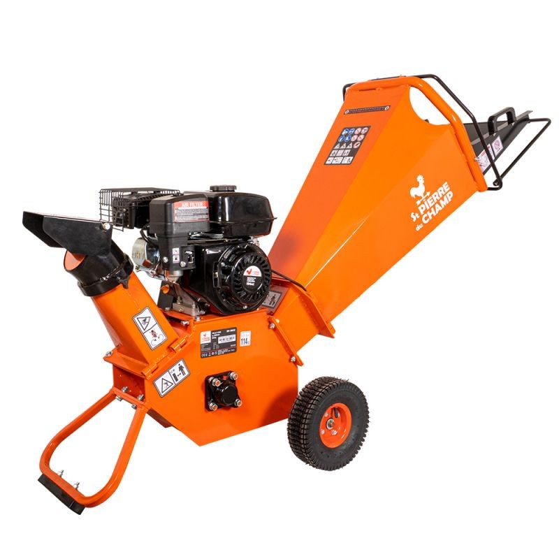 196cc 100mm Benzin-Thermo-Pflanzen- und Asthäcksler ST PIERRE DU CHAMP 