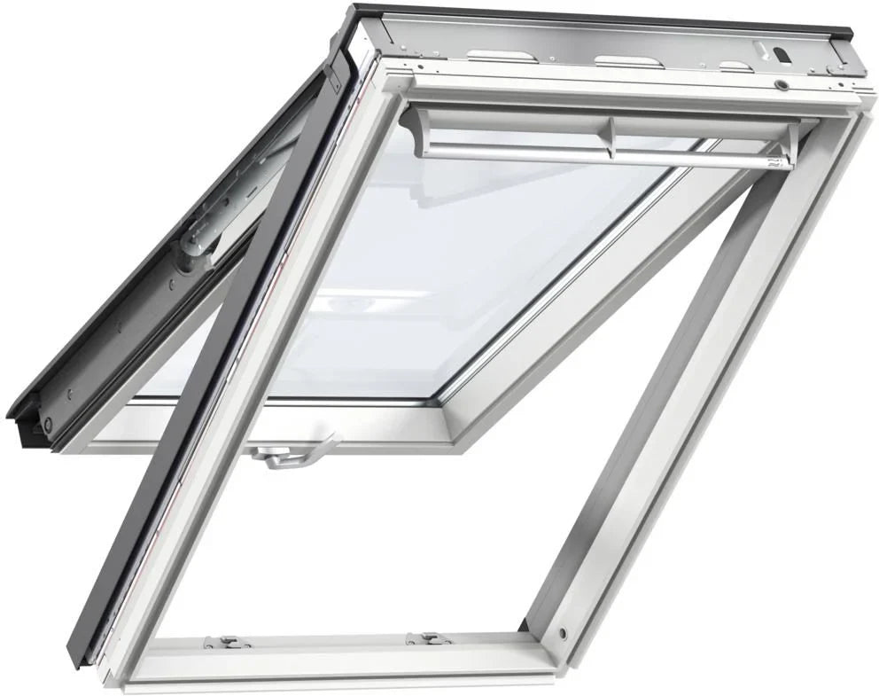 All-Comfort-Projektionsfenster, Holzoptik GPL UK04 New Generation 134x98 cm.