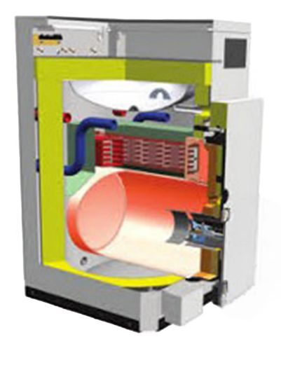 Chaudière Fioul Acier Cheminée BioFioul Premys CA Plus De Dietrich 21 kW Chauffage seul Sans Brûleur