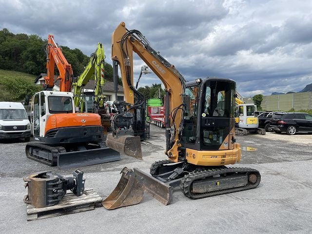 CASE CX 39B S2 (2014) – Mini Pelle d’occasion 3,9T – 3 100 h – 3 Godets