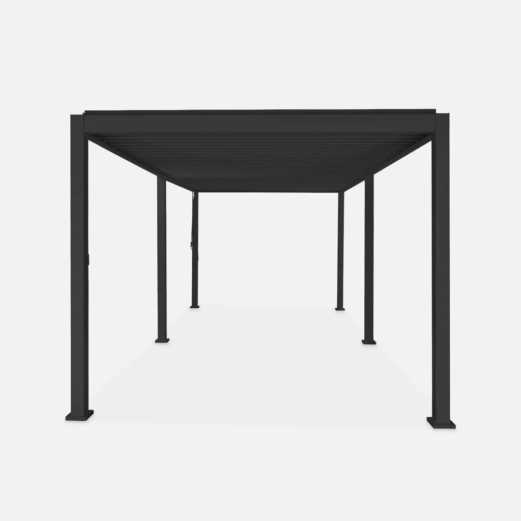 SWEEEK Pergola bioclimatique Triomphe 3x6m. aluminium. à lames orientables