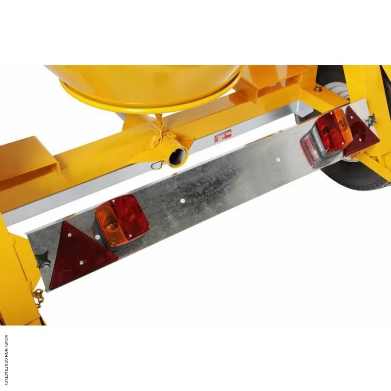 Haemmerlin Bétonnière thermique tractable professionnelle performance 350 315540001