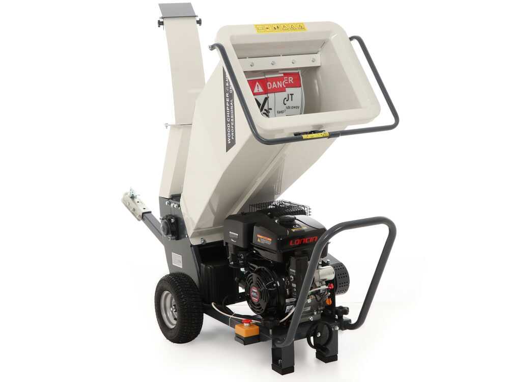 Blackstone GBD-1500 LE Broyeur de branches thermique moteur Loncin de 15 CV