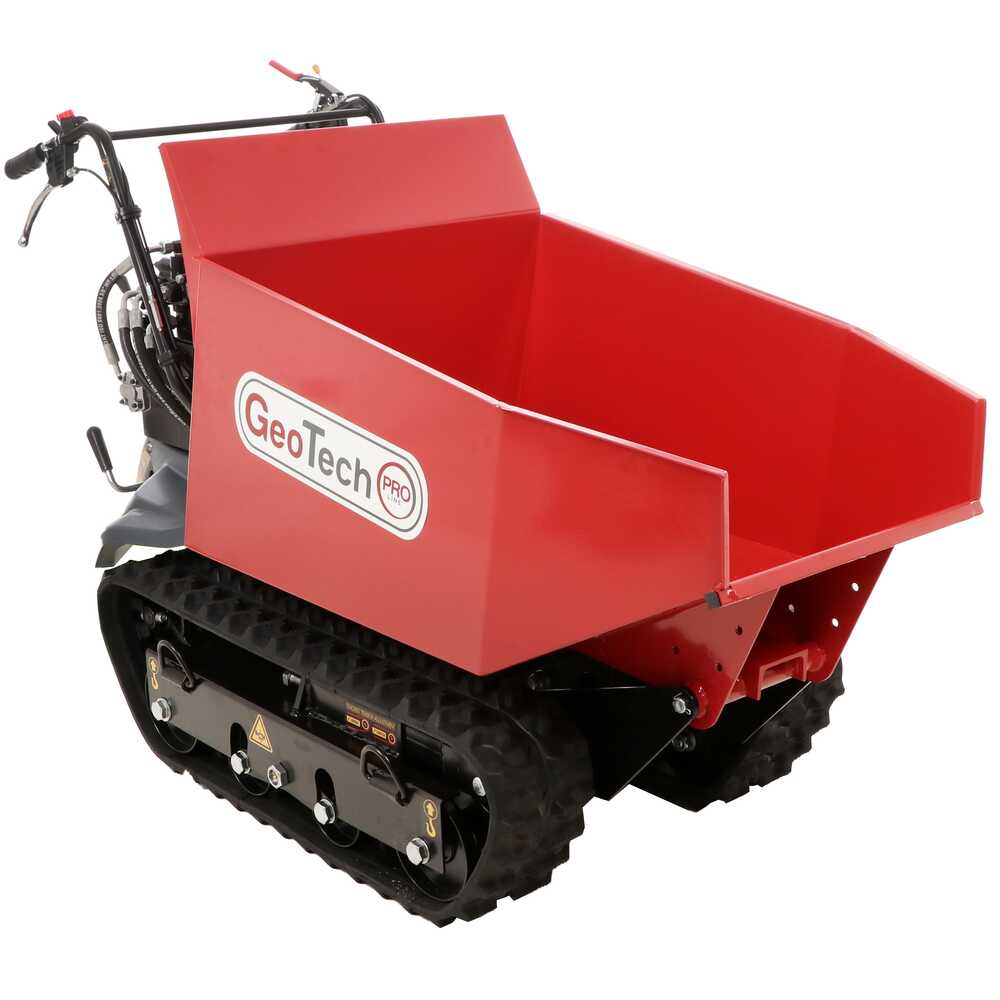 Brouette à chenilles GeotechPro GeoPorter H-540D Hydro - Caisson dumper hydraulique