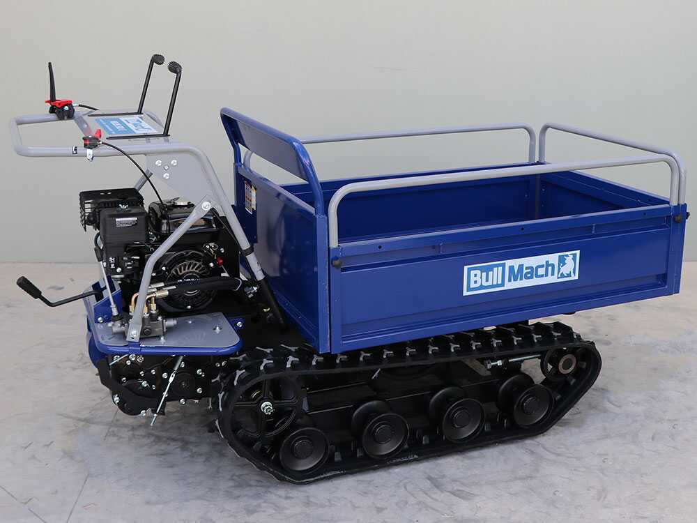 Brouette à moteur à chenilles BullMach Helios 500 E