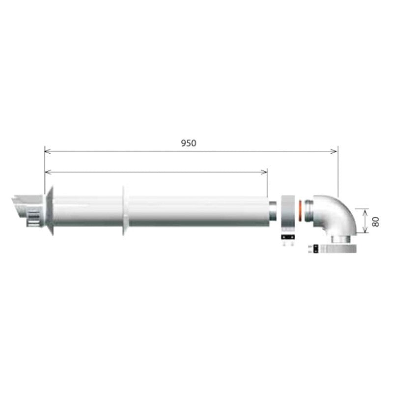Ariston Chaudière à condensation Cares S 24kw