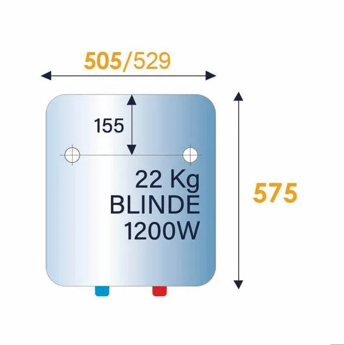 Chauffe-eau Électrique Blinde Vertical Mural 50l Thermor 241040