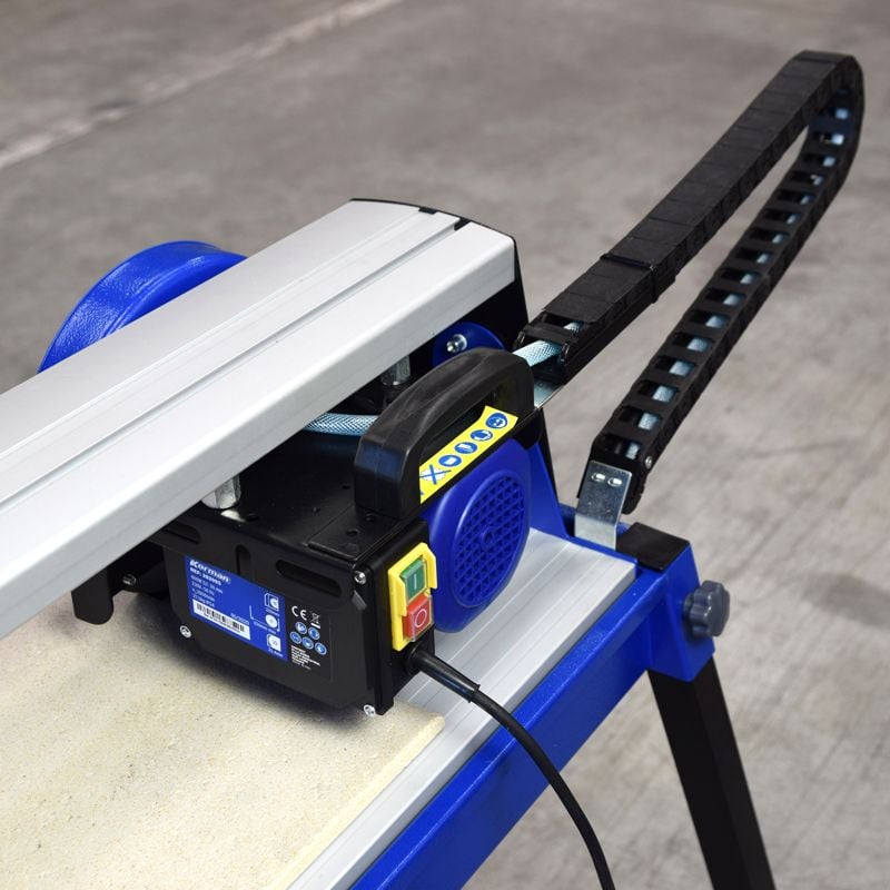 Coupe Carreaux Professionnel Électrique 800W Disque Inclus Ø200mm Sur Pieds Steiner.