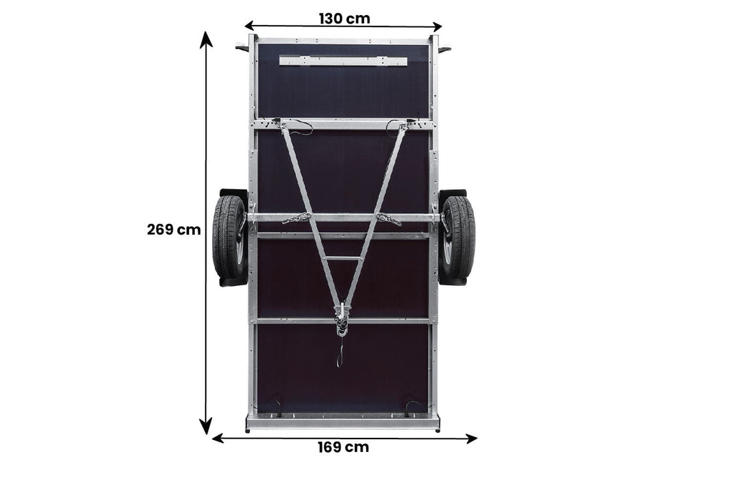 Remorque à timon fixe Unitrailer GARDEN TRAILER 264