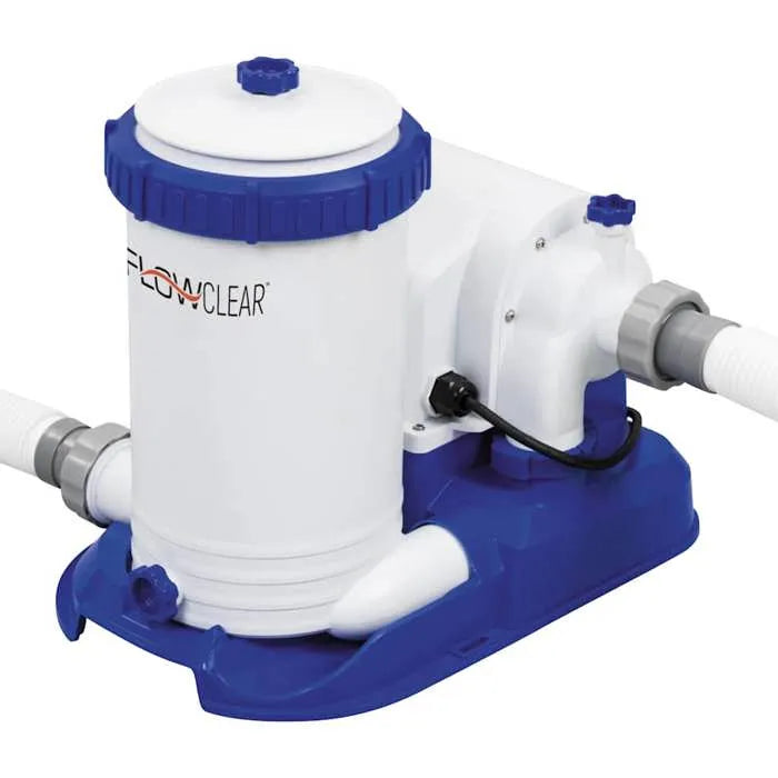 Piscine Hors Sol Power Steel 732 X 366 X 132 Cm, Filtre A Sable, Echelle, Bache,