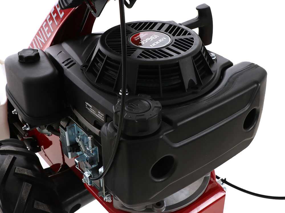 tondeuse-débroussailleuse thermique Eurosystems Minieffe RM moteur Loncin 196 OHV