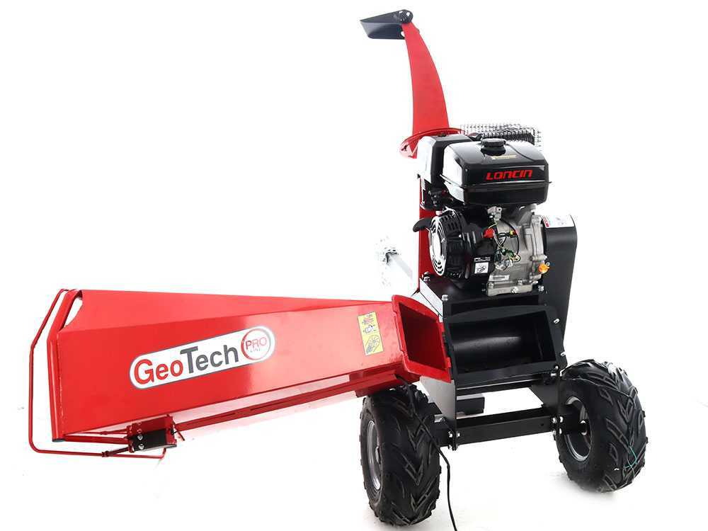 GeoTech-Pro GeoTech PCS 150L Broyeur de branches thermique  Moteur Loncin 15 CV
