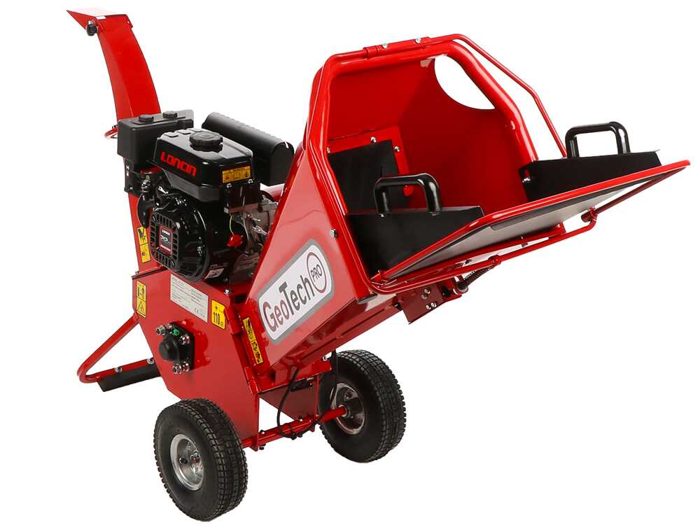 GeoTech-Pro PCS70L - Professioneller thermischer Astschredder - 7 PS Loncin-Motor