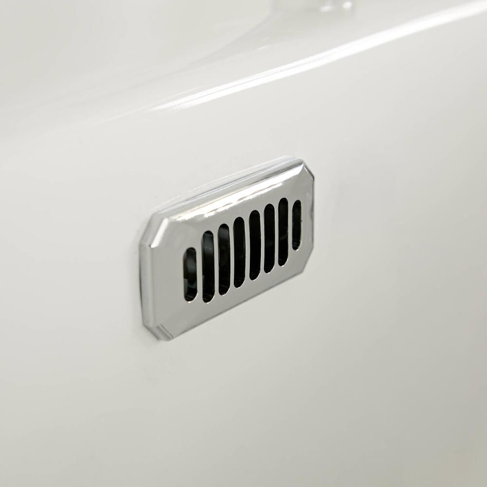 Hudson Reed 2-Loch-Retro-Waschbecken mit Sockel, 56 cm