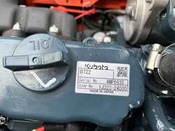 M100 Kompakter Minibagger 1T, Kubota 3-Zylinder-Motor