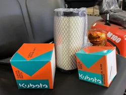 M100 Kompakter Minibagger 1T, Kubota 3-Zylinder-Motor