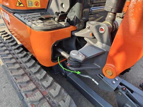 Mini-pelle compacte 1.0T, Moteur Kubota 3 cylindres