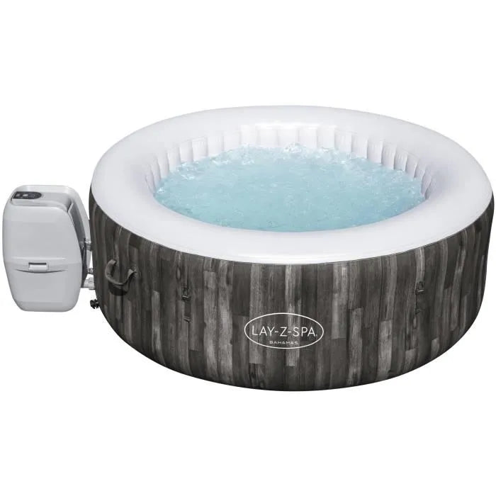 BESTWAY Aufblasbarer Whirlpool - Lay-Z-Spa Bahamas - 180 x 66 cm - 2 bis 4 Plätze - Rund