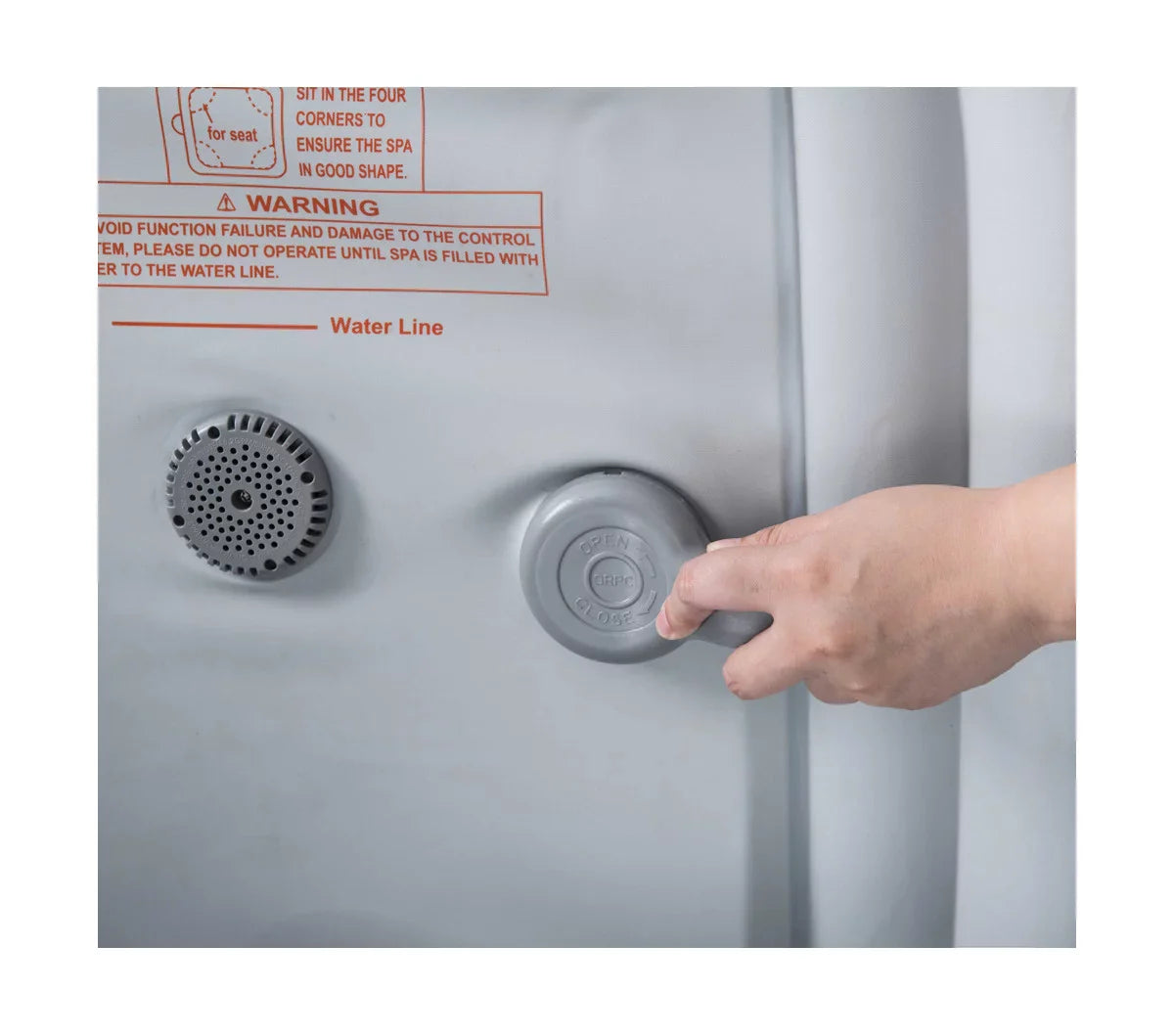 Spa gonflable - 6 places - SOHO OZALIDE